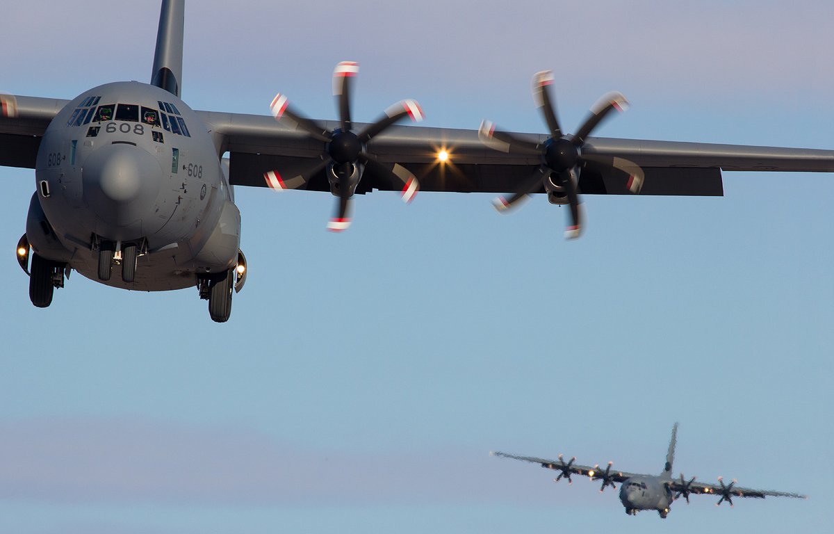 C-130J Повітряних сил Канади. 2014 рік. Фото: galenburrows