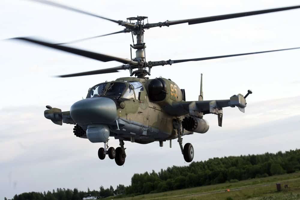 Російський гелікоптер Ка-52 Фото: mil.in.ua