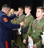 Попередній перегляд Нагородження учасників «злету ГТО», 2024 рік. Стас Балицький крайній праворуч. Фото із сайту Центрального козачого війська Росії vko-ckv.ru