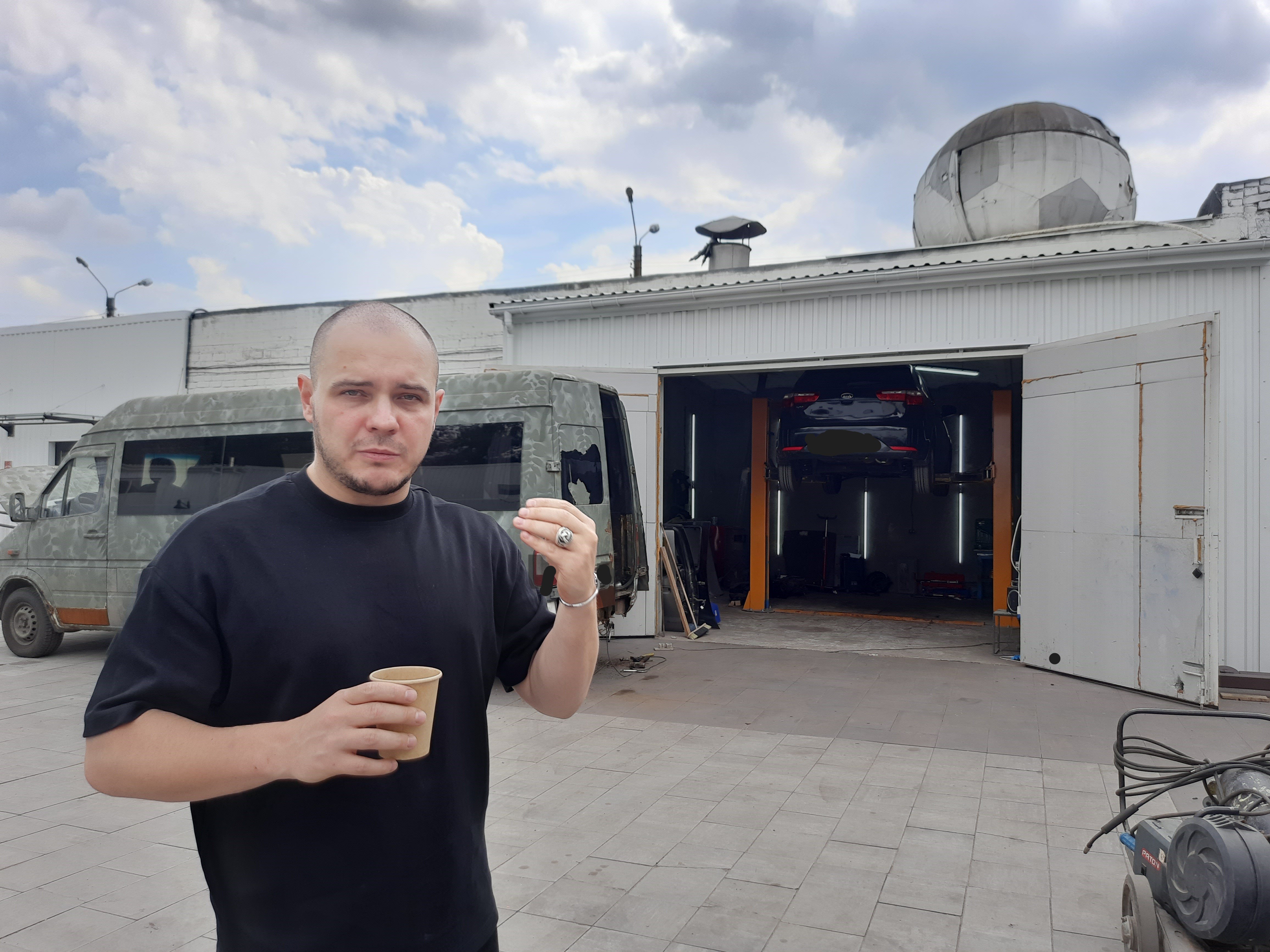 Петро Шуклінов на СТО