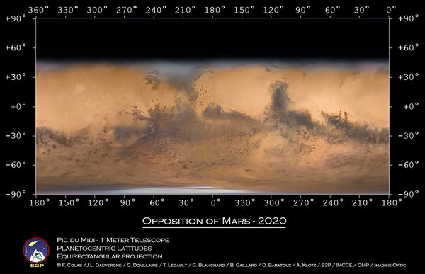 Карта дня: мапа всього Марса та 3D-відео його обертання