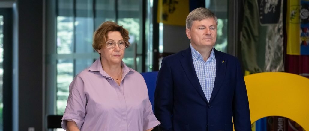 Артур Герасимов і Ніна Южаніна. Фото: "ЄС"