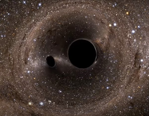 Гіпнотична наука: як зливаються дві чорні діри (ВІДЕО)