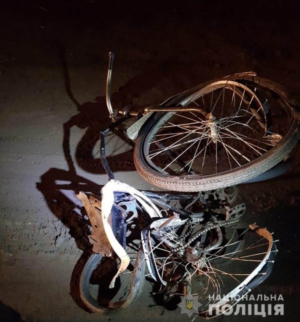 На Одещині водій убив велосипедиста й намагався втекти з тілом у багажнику