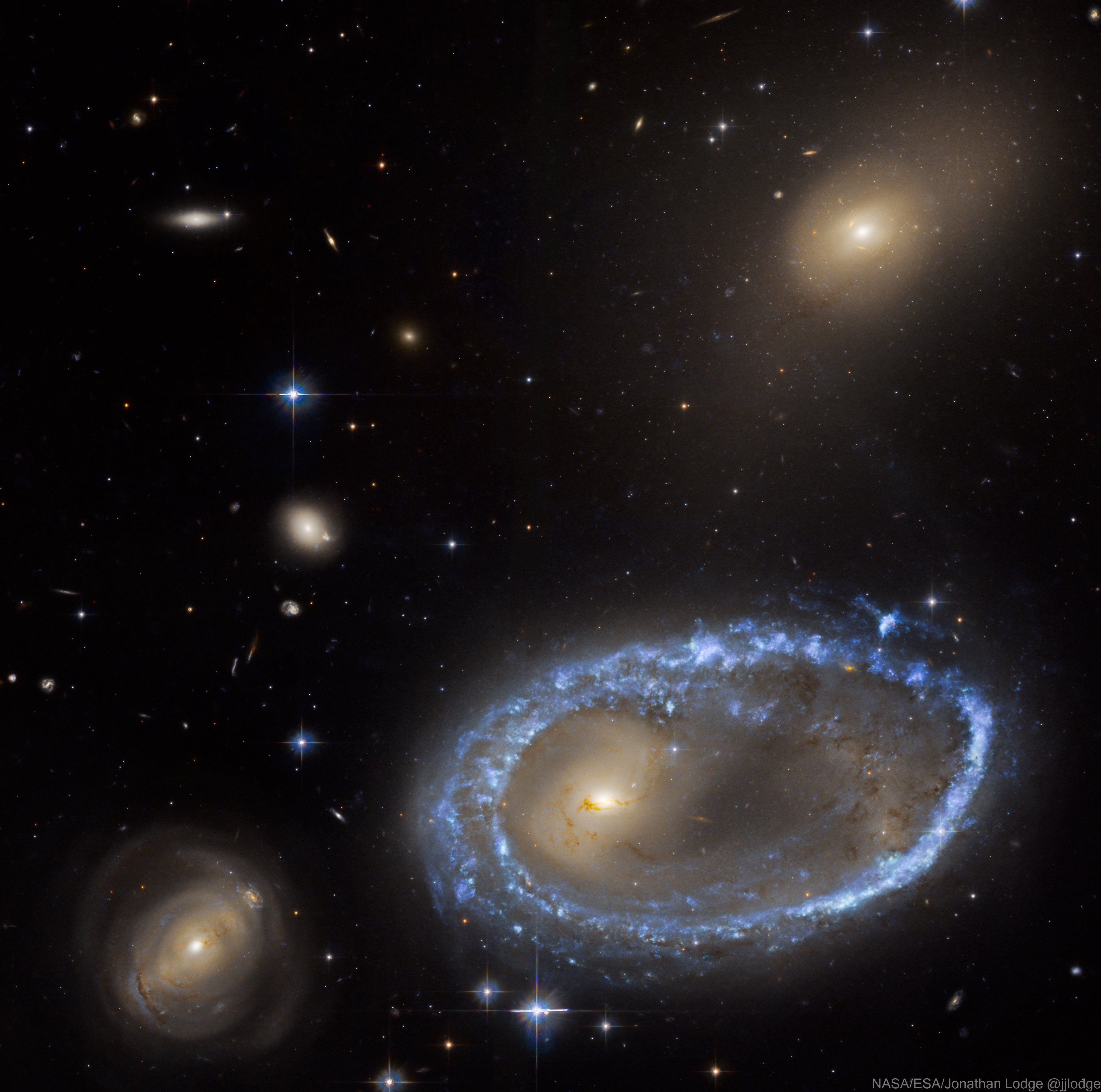NASA, ESA, Hubble, HLA; Processing: Jonathan Lodge