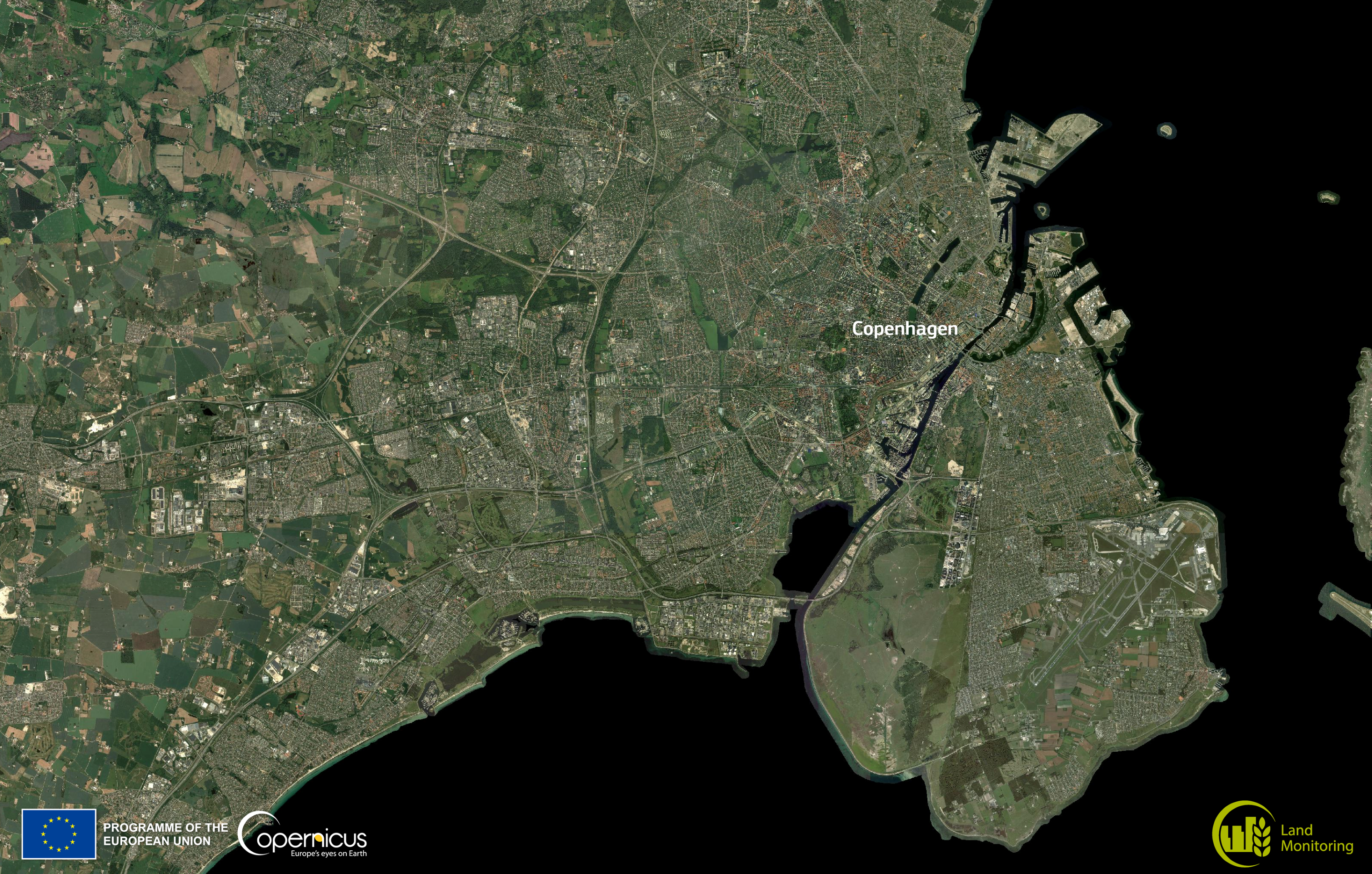 Джерело: European Union, Copernicus Land Monitoring Service Data. Це зображення створено за допомогою VHR European Image Mosaic