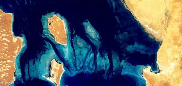 Супутникове фото дня: Акуляча бухта