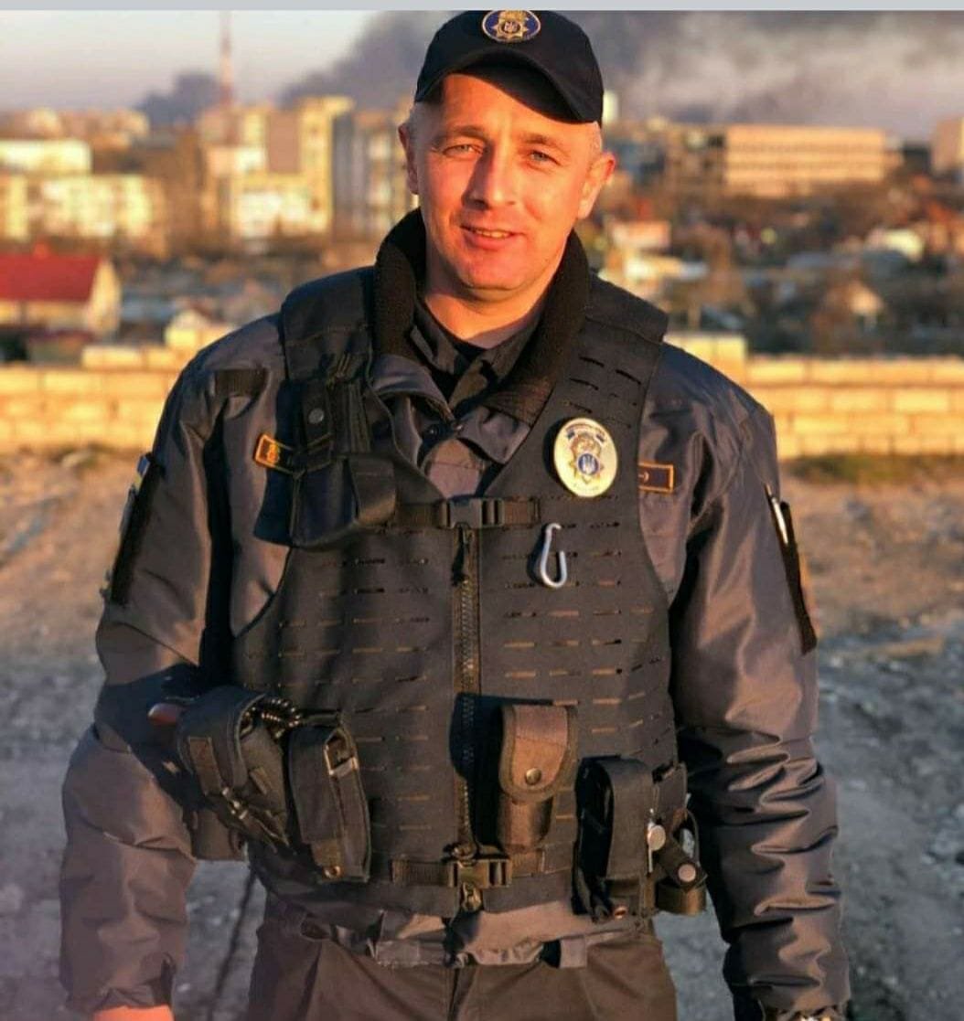National Guard Lieutenant Oleksiy Khvostyk