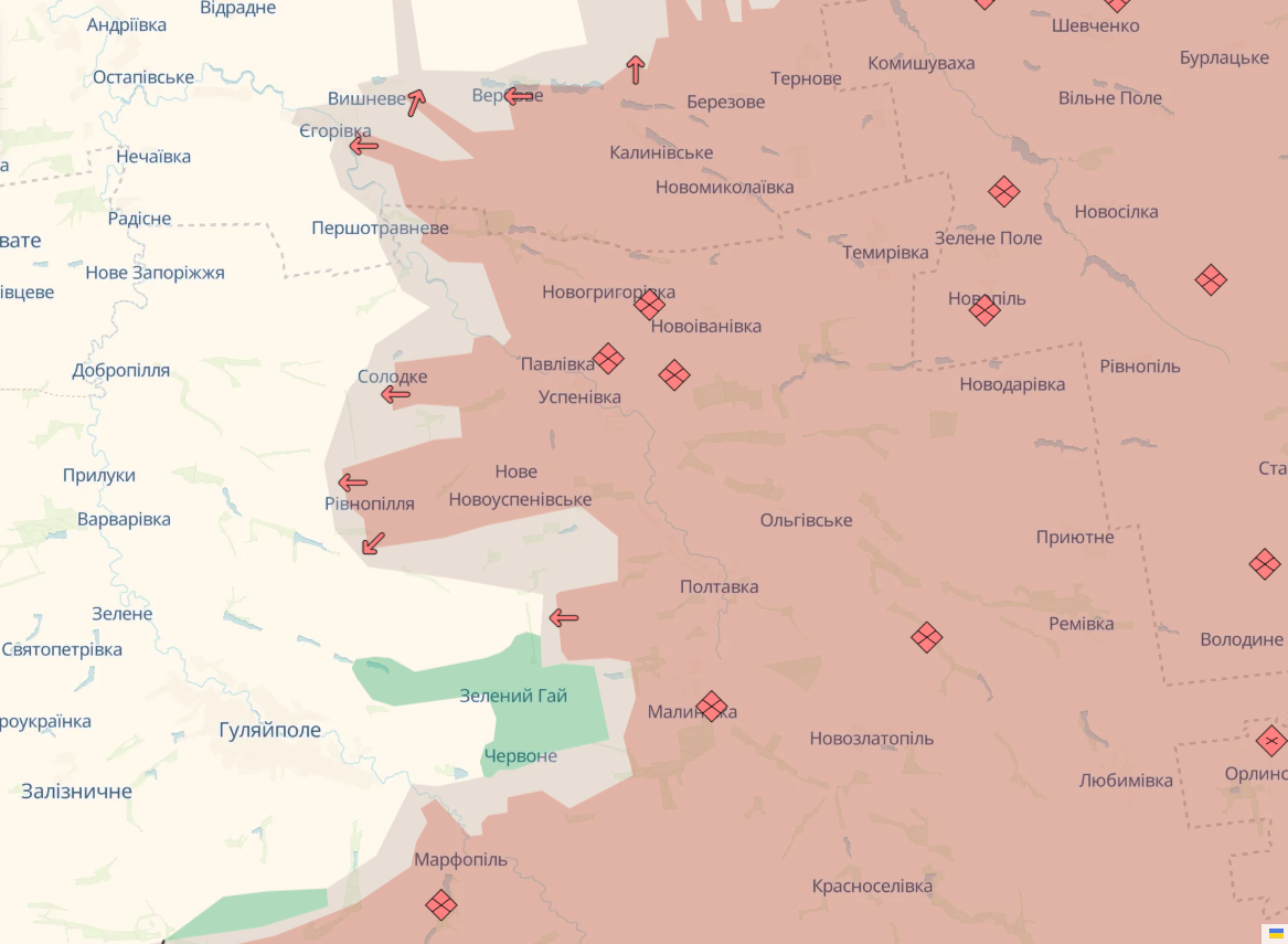 Карта: DeepState