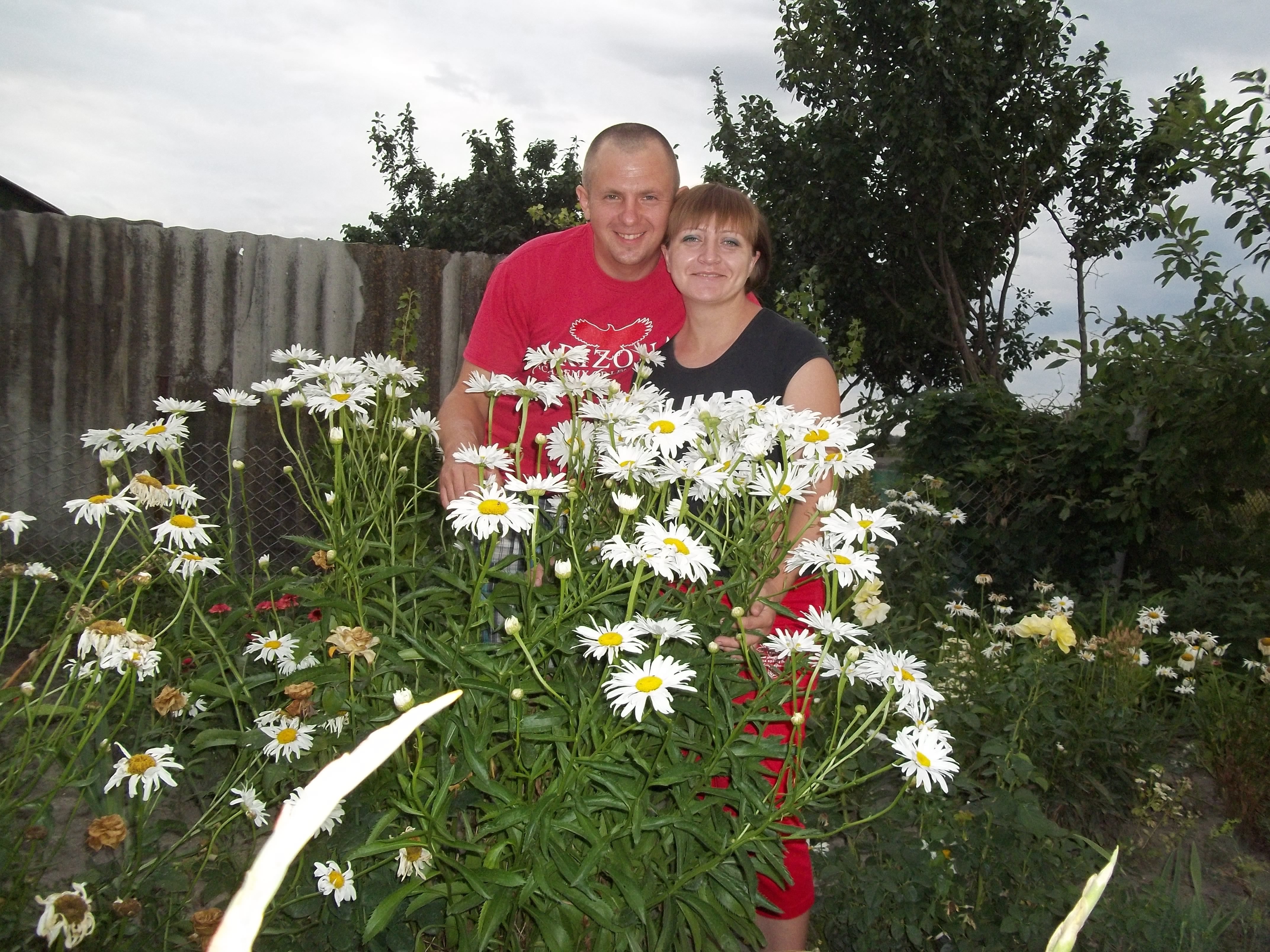 Svitlana with her husband Volodymyr. Photo from the family archive