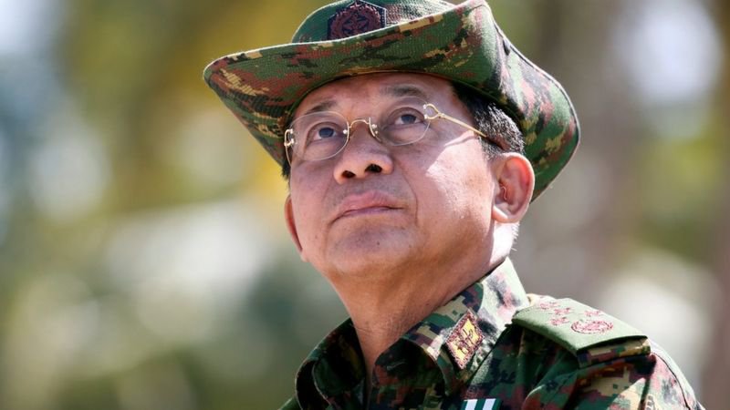 Генерал Мін Аун Хлайн, звинувачений ООН у геноциді, нині править М'янмою після перевороту: фото Reuters