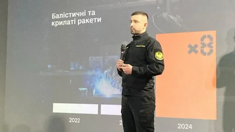 Під час виступу міністр з питань стратегічних галузей промисловості України Герман Сметанін перелічив нові розробки ракет-дронів, серед яких згадав уже відомі моделі: «Пекло», «Паляниця» та «Рута». Однією з нових назв стала ракета «Барс»