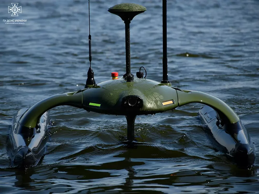 Надводні дрони Sonobot 5. Фото: ДСНС