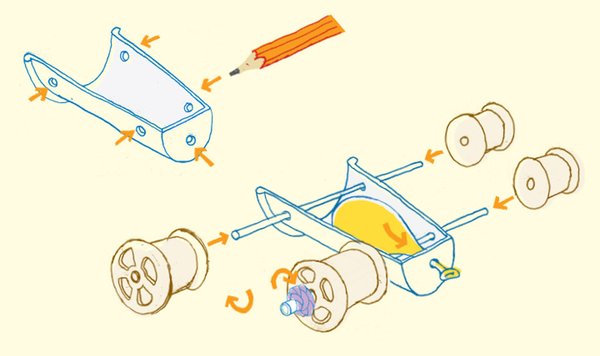 Гоночні машини з повітряних кульок і мости зі спагеті. Дизайнери вигадують, чим зайняти дітей на карантині (ВІДЕО)