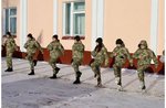 Попередній перегляд Training of children from the military-patriotic club "Bastion" at the location of the Internal Troops of the Ministry of Internal Affairs