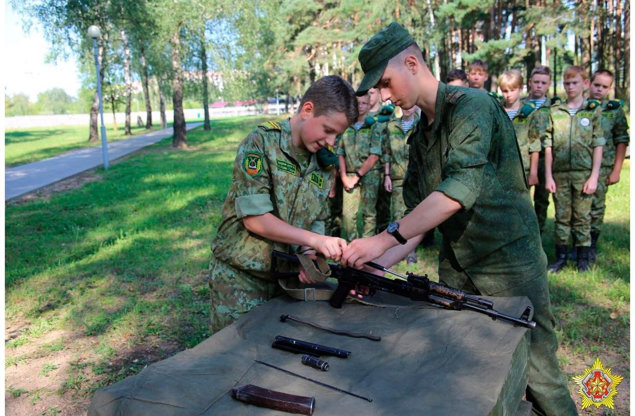 Military-patriotic camp "Usovets" on the basis of the 6th Separate Guards Mechanized Brigade