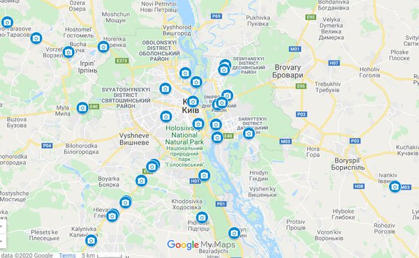 Де в Києві розташовані камери автоматичної фіксації перевищення швидкості (КАРТА, ВІДЕО)