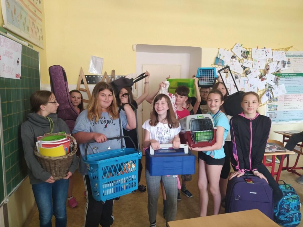 День без рюкзака у чеській школі. Фото з офіційної сторінки школи