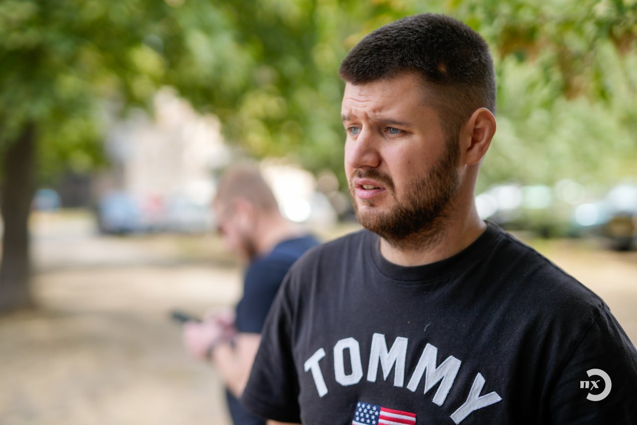 Ihor Shafarchuk, a volunteer from Poltava. Photo: Poltavska Khvylia