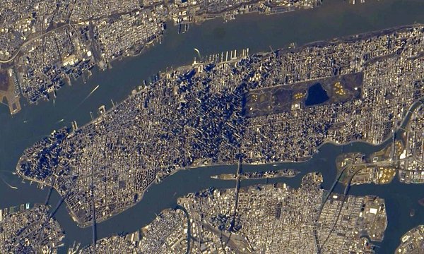 Як виглядає Нью-Йорк з МКС
